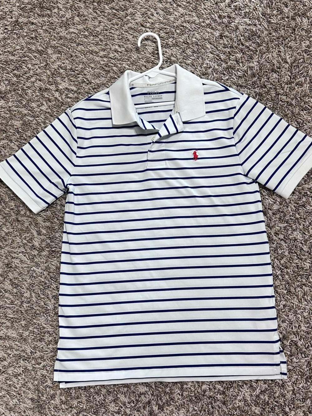 Polo by Ralph Lauren boys youth Medium performance polo